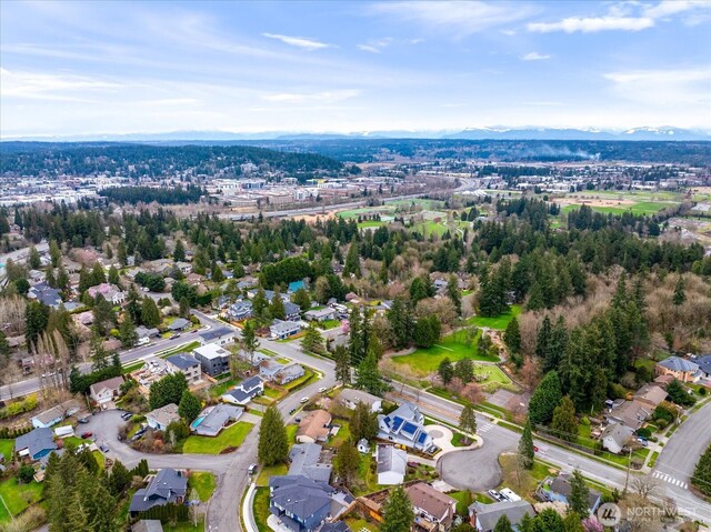 15510 NE 59th St, Redmond, WA 98052 - birds eye view of property with a residential view