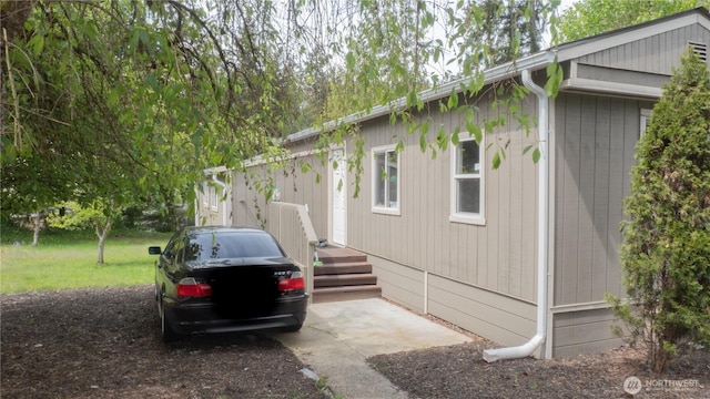 view of home's exterior