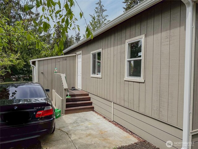 view of side of home