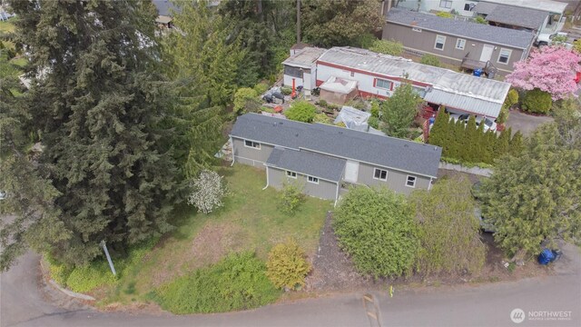 drone / aerial view