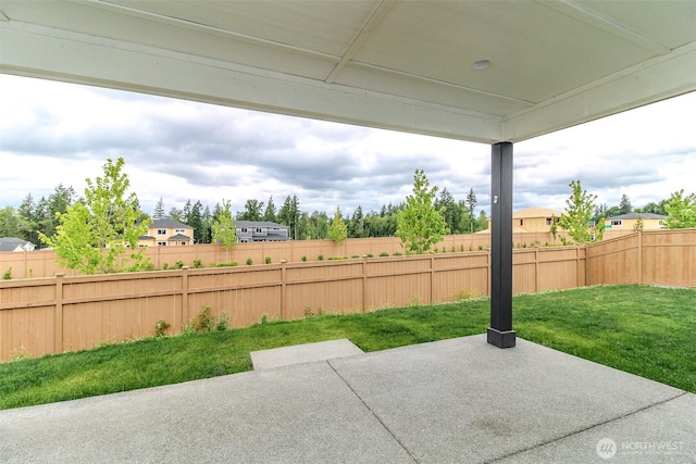 6318 230th Avenue Ct E, Buckley, WA 98321 - view of patio with fence