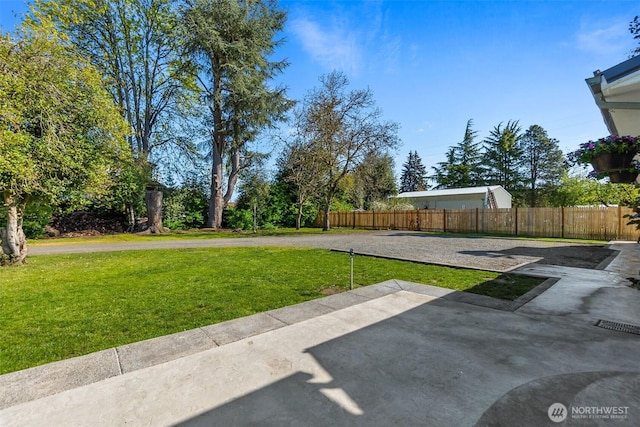 1812 N Pearl St, Centralia, WA 98531 - view of yard with a patio area and fence