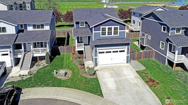 exterior space featuring a residential view