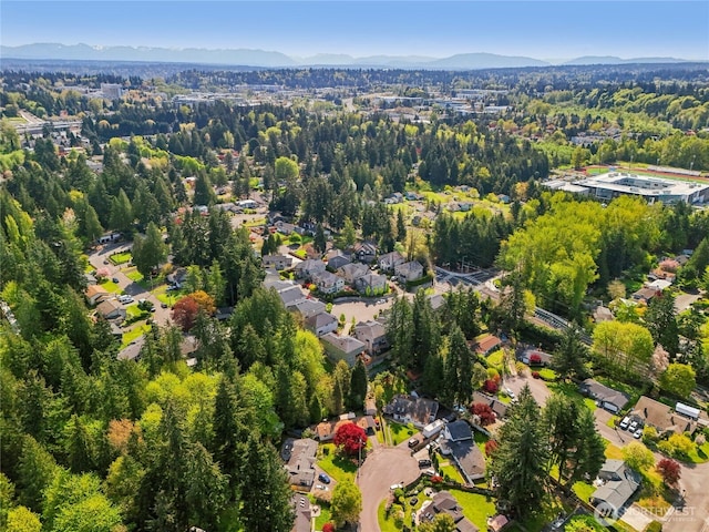 13218 106th Pl NE, Kirkland, WA 98034 - bird's eye view with a mountain view