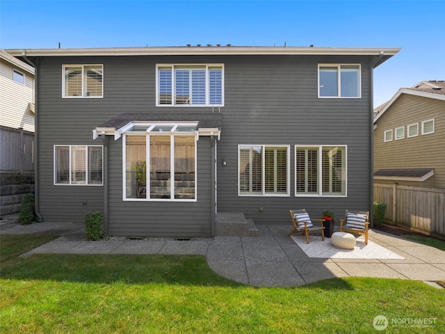1206 S 36th Pl, Renton, WA 98055 - rear view of house with a patio area
