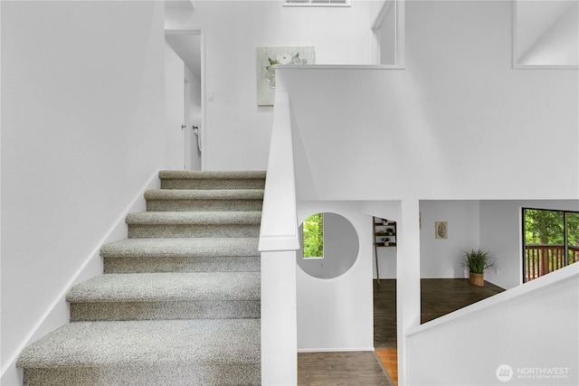 21827 4th Ave SE, Bothell, WA 98021 - stairs with wood finished floors