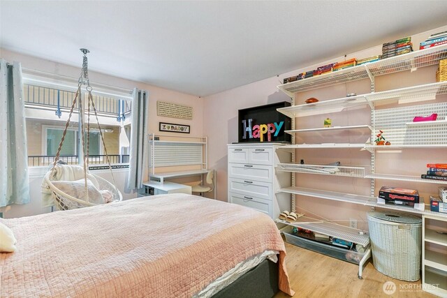 6910 California Ave SW Unit 26, Seattle, WA 98136 - bedroom with wood finished floors