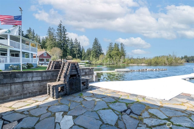 1407 Creso Rd S, Spanaway, WA 98387 - dock area with a water view