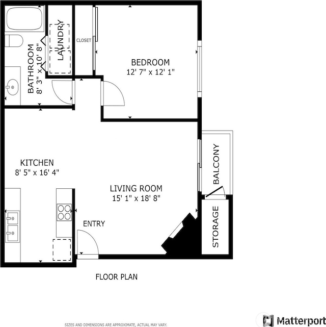 16817 Larch Way Unit B202, Lynnwood, WA 98037 - view of layout