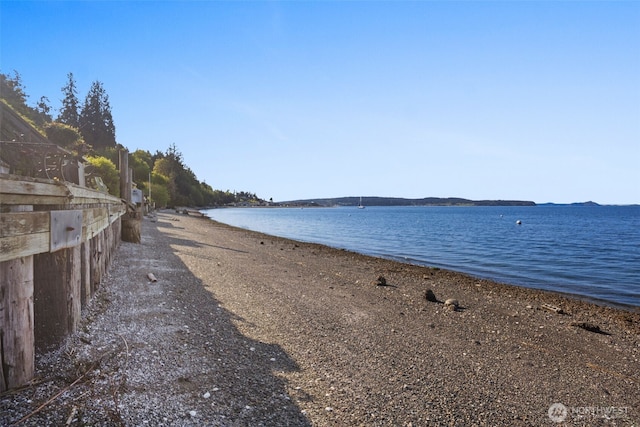 192 Fay Ln, Camano Island, WA 98282 - property view of water featuring a beach view
