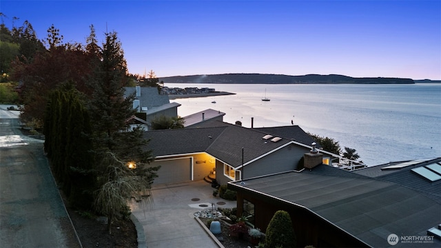 192 Fay Ln, Camano Island, WA 98282 - exterior space with a water view