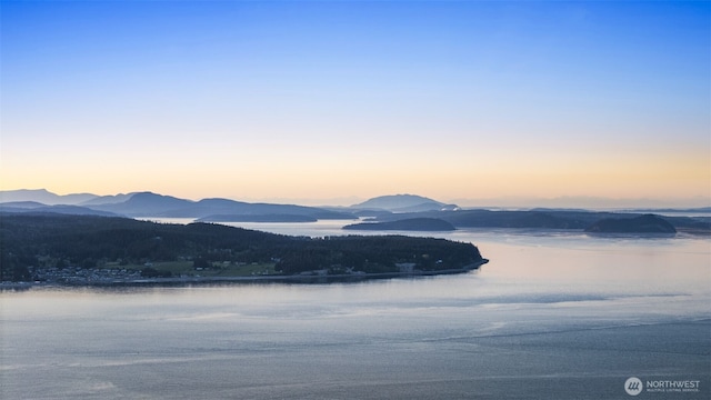 192 Fay Ln, Camano Island, WA 98282 - property view of water with a mountain view