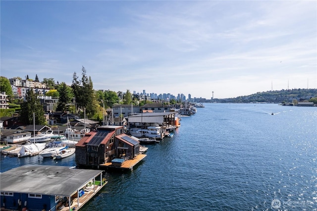 3123 Fairview Ave E Unit 2, Seattle, WA 98102 - view of dock with a water view