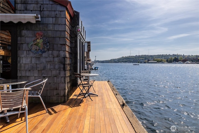 3123 Fairview Ave E Unit 2, Seattle, WA 98102 - dock area with a water view