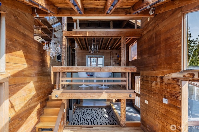 3123 Fairview Ave E Unit 2, Seattle, WA 98102 - interior space with wood walls
