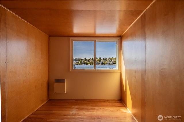 3123 Fairview Ave E Unit 2, Seattle, WA 98102 - spare room with light wood-type flooring and heating unit