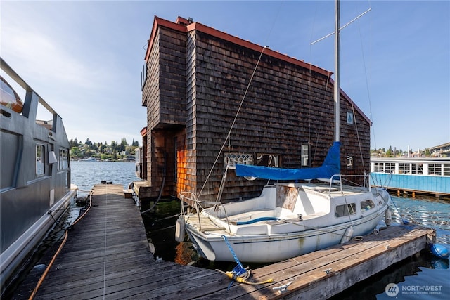 3123 Fairview Ave E Unit 2, Seattle, WA 98102 - view of dock with a water view