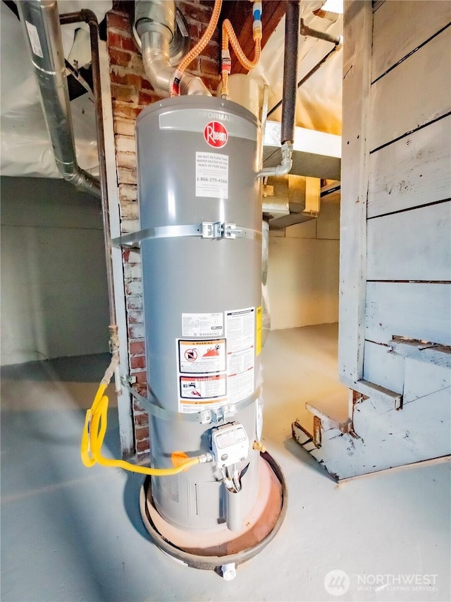 utilities featuring secured water heater