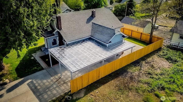 bird's eye view