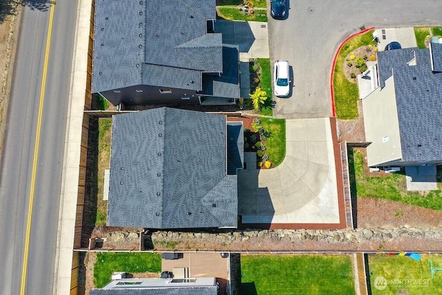 drone / aerial view