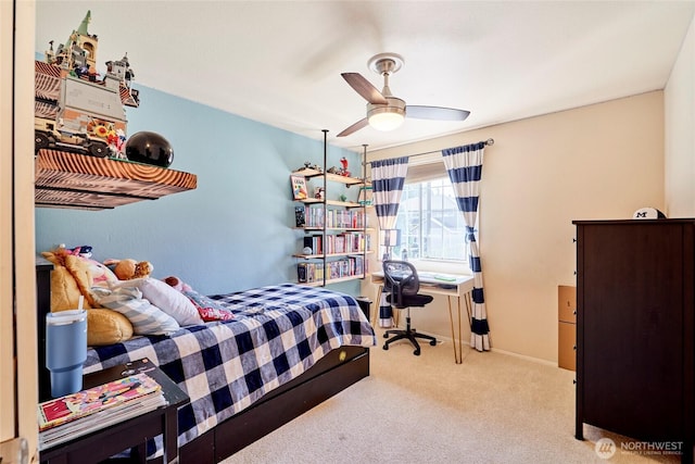 972 16th Ct, Mukilteo, WA 98275 - bedroom featuring ceiling fan and carpet
