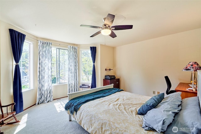 972 16th Ct, Mukilteo, WA 98275 - carpeted bedroom with a ceiling fan