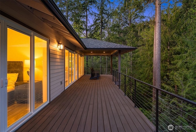 12009 SE 81st Ln, Newcastle, WA 98056 - view of deck