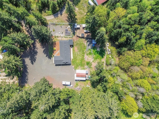 drone / aerial view