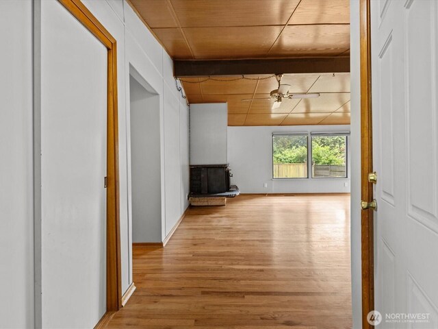 2909 SW 116th St, Burien, WA 98146 - unfurnished living room featuring wood finished floors