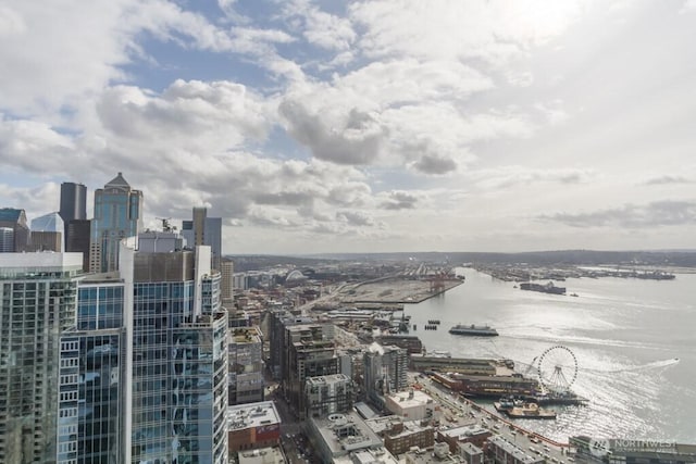 121 Stewart St Unit 905, Seattle, WA 98121 - view of city featuring a nearby body of water