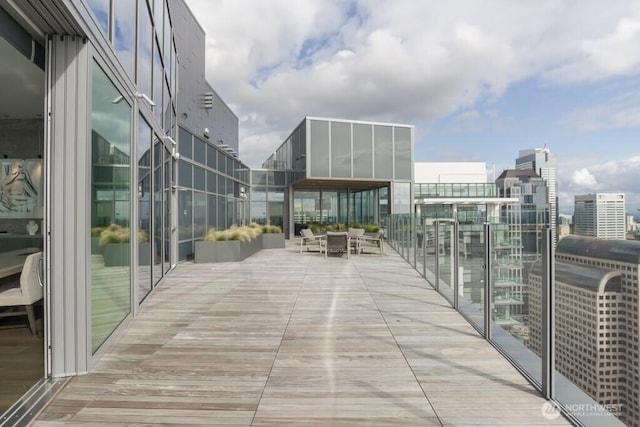121 Stewart St Unit 905, Seattle, WA 98121 - view of balcony