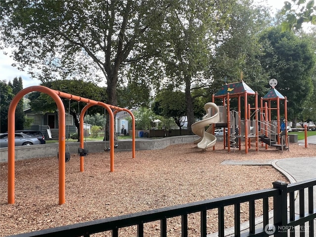 view of community playground