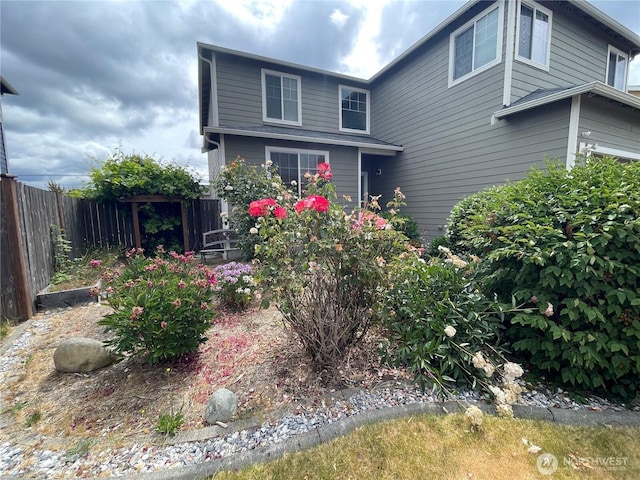 9206 Carys St SE, Yelm, WA 98597 - view of traditional-style home