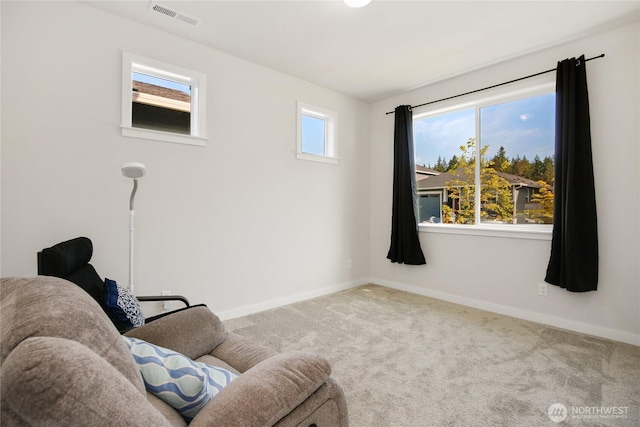 22125 Jameson Ave NW, Poulsbo, WA 98370 - sitting room featuring baseboards and carpet floors
