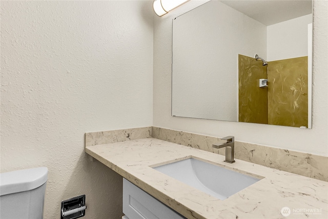 21615 80th Ave W Unit 101, Edmonds, WA 98026 - bathroom with vanity and toilet