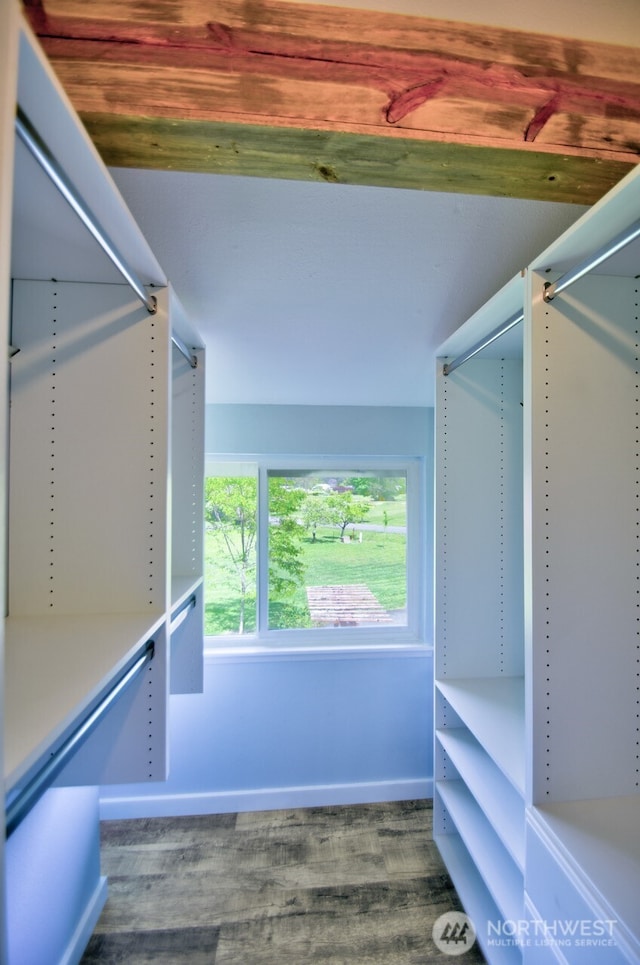 41 SE Wildcat Cove Rd, Shelton, WA 98584 - spacious closet with wood finished floors