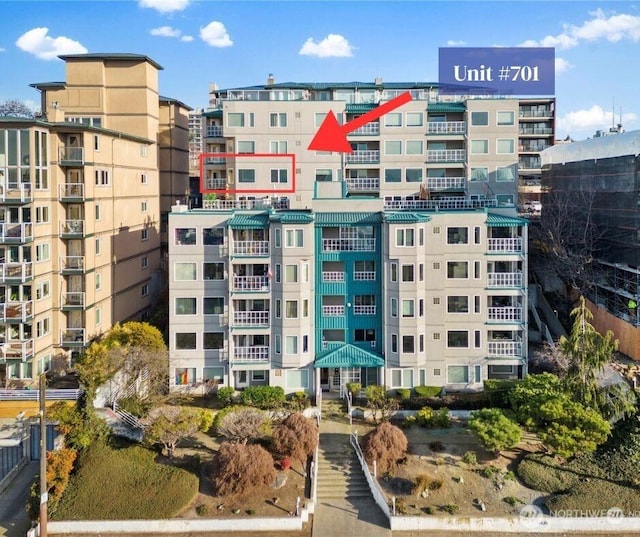 view of property