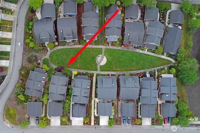 1740 NE Nutkana Way, Poulsbo, WA 98370 - aerial view of property and surrounding area with nearby suburban area