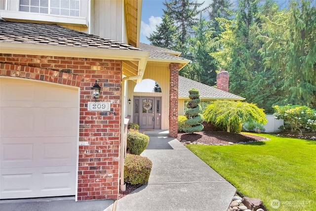 209 SW 331st Pl, Federal Way, WA 98023 - entrance to property with an attached garage and brick siding