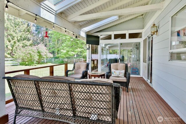 70 Shadow Trl, Sequim, WA 98382 - deck with fence