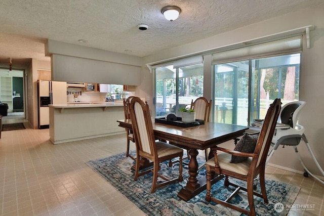 70 Shadow Trl, Sequim, WA 98382 - dining space with a textured ceiling and baseboards