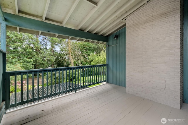1302 Spruce St, Longview, WA 98632 - view of wooden deck