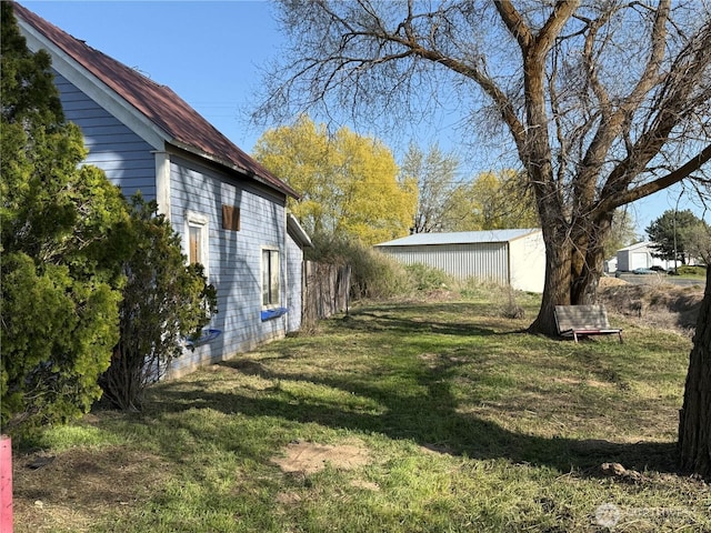 view of yard