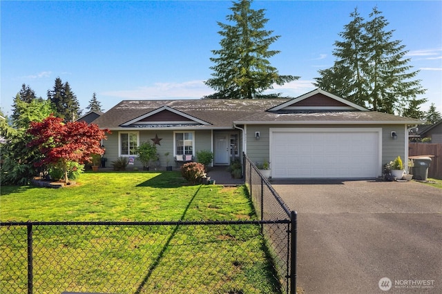 9321 179th Ln SW, Rochester, WA 98579 - single story home with concrete driveway, a garage, and a shingled roof