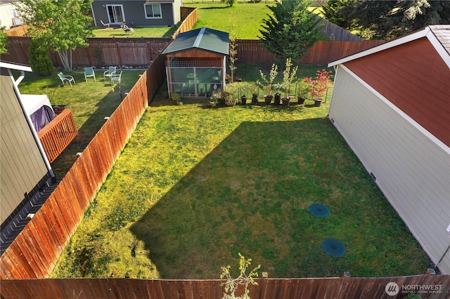 9321 179th Ln SW, Rochester, WA 98579 - view of yard featuring an outbuilding
