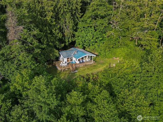 36 K Beach Way, Hat Island, WA 98206 - view from above of property