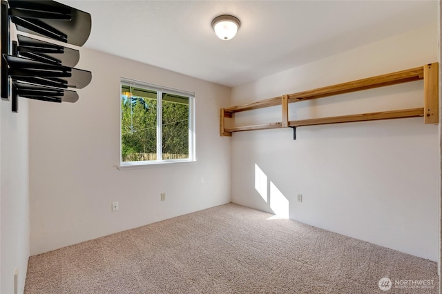 empty room with carpet flooring