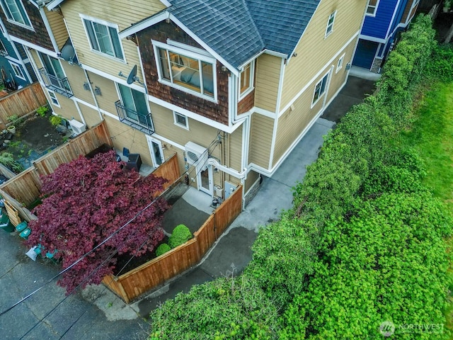 aerial view