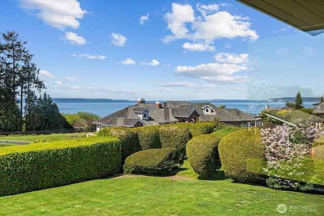 property view of water