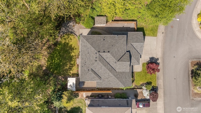 drone / aerial view